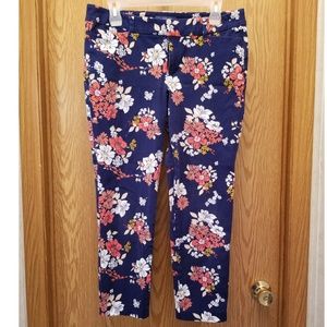 Floral Print Pixie Pants